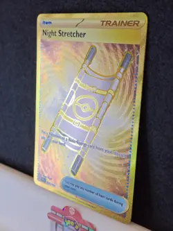 Night Stretcher 251/191 Gold Hyper Rare - Pokemon SSP Surging Sparks Card NM - Image 2