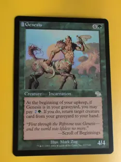 Genesis - Incarnation - Judgment Rare Magic the Gathering Card. - Image 2
