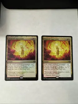 2x Suspend Aggression Secrets of Strixhaven Foil + Regular - Image 1