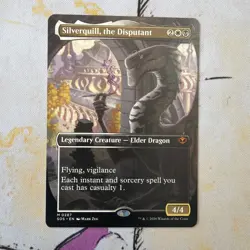 MTG Silverquill, the Disputant | Non-Foil (Borderless) Secrets Of Strixhaven NM - Image 1