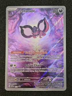 Pecharunt - SV: Scarlet & Violet Promo Cards SVP 129 Holo Pokemon Card NM - Image 1