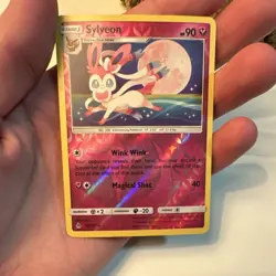 Pokemon Sylveon Sm-Forbidden Light Reverse Holo Rare 87/131 Stage 1 90 HP - Image 1