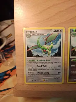 🌀Swirl🌀 Flygon Rising Rivals 5/111 Holo Rare Lp + Reverse Holo Pokemon Cards - Image 2