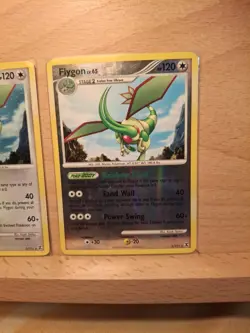🌀Swirl🌀 Flygon Rising Rivals 5/111 Holo Rare Lp + Reverse Holo Pokemon Cards - Image 3