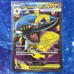 MEGA SHARPEDO EX • SR 113/094 Holo • Pokemon: ME - Phantasmal Flames - Image 1
