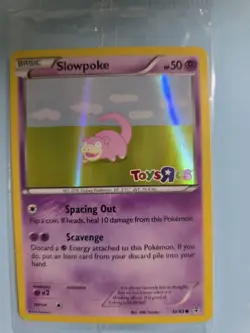 Pokemon Slowpoke 32/83 CARD 20th Anniv GENERATIONS Toys"R"Us Sealed. ENGLISH - Image 1