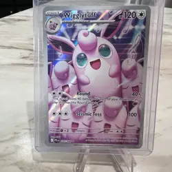 WIGGLYTUFF ILLUSTRATION RARE 2025 POKEMON PHANTASMAL FLAMES 105/094 MEGA EVOLUTI - Image 1