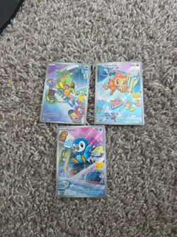 Pokemon 2026 First Partners Illustration Collection Promo Set - Sinnoh Starters - Image 1