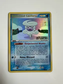 Pokemon TCG Snow-Cloud Castform Holo EX Delta Stamped Card 29/113 2005 - Image 1