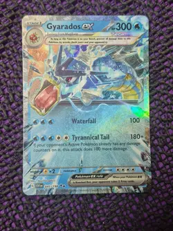 2023 Pokemon Scarlet & Violet Gyarados Ex 45 /198 Full Art Holo Rare Holographic - Image 1
