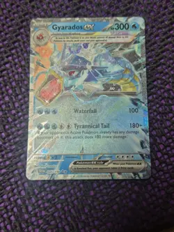 2023 Pokemon Scarlet & Violet Gyarados Ex 45 /198 Full Art Holo Rare Holographic - Image 5