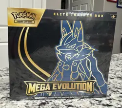 Pokemon Mega Evolution Elite Trainer Box (ETB) Lucario - New/Factory 🔥 Sealed - Image 1