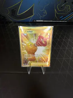 Toy Catcher 233/203 Gold Secret Rare Evolving Skies Pokemon TCG NM/M - Image 1