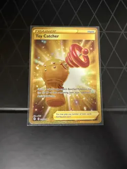 Toy Catcher 233/203 Gold Secret Rare Evolving Skies Pokemon TCG NM/M - Image 2