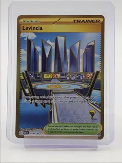LEVINCIA 2025 POKEMON DESTINED RIVALS HYPER RARE A 244/182 Q2283 - Image 1