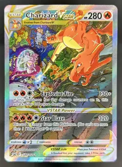 2019-2023 Pokemon SWSH Black Star Promos Charizard VST #SWSH262 - Image 1