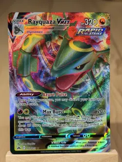 Rayquaza VMAX Ultra Rare Full Art Holo 102/159 Crown Zenith (Near Mint) Pokemon - Image 1