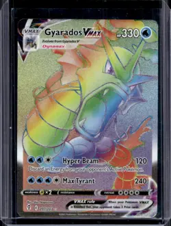 2021 Pokemon SWSH Evolving Skies Gyarados VMAX #207/203 - Image 1