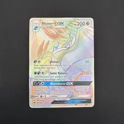 Noivern GX (Secret) 160/147 Rainbow Pokemon Burning Shadows LP - Image 1