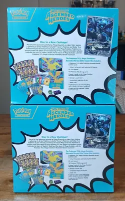 Sealed Pokemon TCG: Ascended Heroes ETB & First Partner Illustration Set Of 4 - Image 5