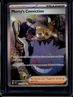 2024 Pokemon Temporal Forces Morty's Conviction #211/162 - Image 1