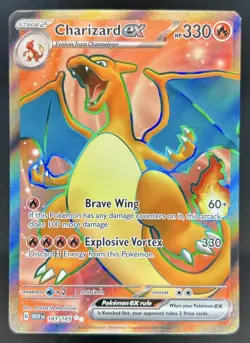 2023 Pokemon SV 151 Charizard ex Ultra Rare #183/165 - Image 1