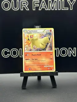 Pokemon Typhlosion Cracked Ice Holo 32/123 Deck Exclusives LP - Image 1