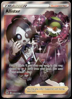 Pokemon Allister Ultra Rare SWSH10: Astral Radiance Trainer Gallery TG24/TG30 NM - Image 1