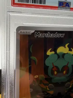 2025 Pokemon Mega Evolution Illustration Rare Marshadow #146 PSA 9 Mint - Image 2