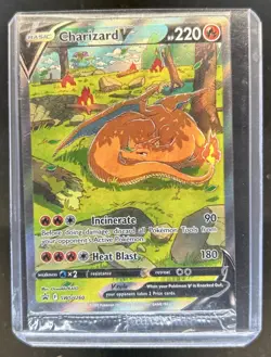 2019-2023 Pokemon SWSH Black Star Promos Charizard V #SWSH260 - Image 1