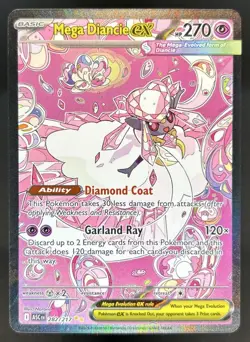 2026 Pokemon Ascended Heroes Mega Diancie ex Special Illustration Rare #282/217 - Image 1