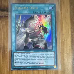 Konami Yu-Gi-Oh! Emblema Oath VASM-EN021 1st Ed Spell-Quick Play Holo EN - Image 1