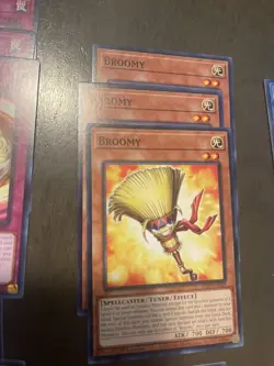 Yugioh 3x Broomy INFO-EN029 Common 1st Ed - Image 1