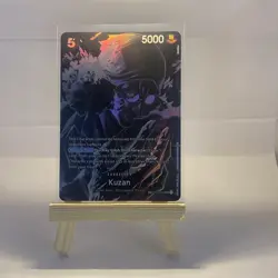 One Piece Card Game Kuzan SP OP10-082 SR Special Rare Foil Blackbeard Pirates - Image 1