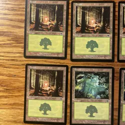 Magic The Gathering Onslaught Forests - 15 Card Lot - MTG Mana - Image 2