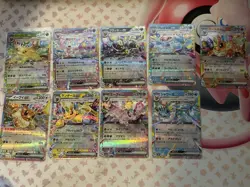 Japanese Pokemon Terestal Festival Ex Eeveelutions 9 Card Set - Image 1