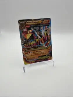 Pokemon TCG XY: Primal Clash Primal Groudon EX 86/160 Ultra Rare Holo Card - Image 1