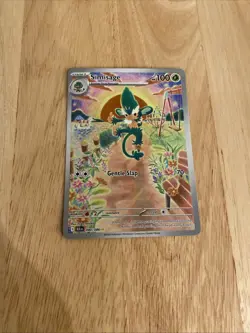 Pokemon TCG Simisage Black Bolt Holo Illustration Rare Card 090/086 SV - Image 2