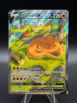 Charizard V SWSH260 SWSH: Sword & Shield Promo Cards Holo NM - Image 1