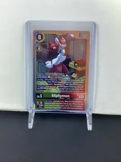 1x BT24-037 Silphymon Time Stranger Digimon Card Game x1 - Image 1