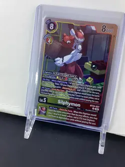 1x BT24-037 Silphymon Time Stranger Digimon Card Game x1 - Image 2