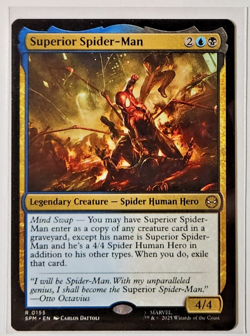 Superior Spider-Man Non-Foil #155 Spider-Man Magic the Gathering - Image 1