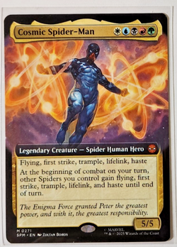 Cosmic Spider-Man Non-Foil #271 Spider-Man Magic Borderless - Image 1