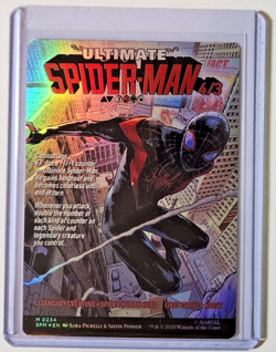 Miles Morales Foil #234 Spider-Man Magic the Gathering Borderless - Image 2