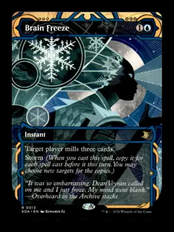 Brain Freeze 13 Secrets of Strixhaven: Mystical Archive Magic: The Gathering NM - Image 1