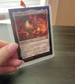 Magic: The Gathering LOTR Tales of Middle-earth The One Ring & Bilbo's Ring (2) - Image 1