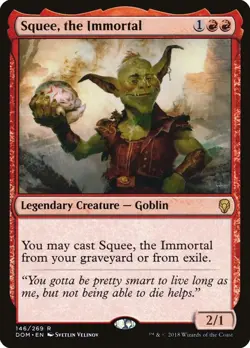 Squee, the Immortal Rare Dominaria Magic: The Gathering Near Mint - Image 1