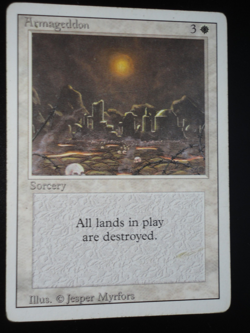 Armageddon Revised MP Moderately Played MTG Magic the Gathering - Image 1