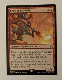 Searslicer Goblin #93 (NM) Foundations FDN Magic MTG - Image 1