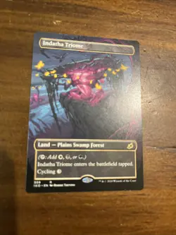MTG Indatha Triome *SHOWCASE* Ikoria: Lair of Behemoths 309 NM - Image 1